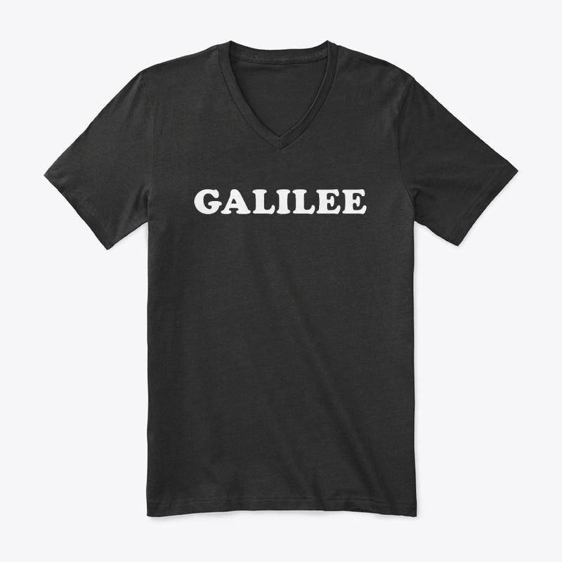 Galilee T, Tank, V, Hoodie White Logo 